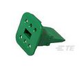 DEUTSCH W6S-P012 Connector Accessory 6 Way Dust Cap Deutsch's DT Series, Pack of 5 pieces